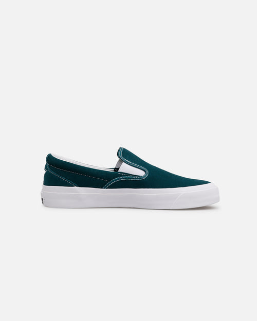 Converse One Star CC Slip On Dark Green