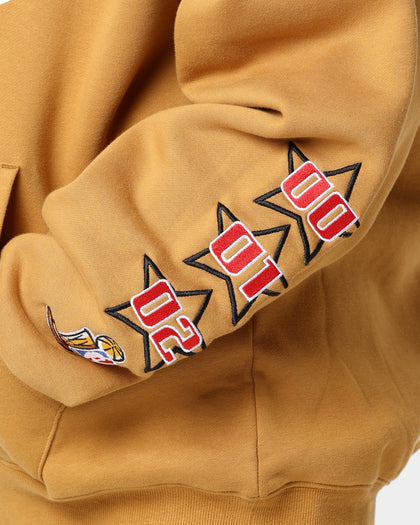 Mitchell & Ness Los Angeles Lakers 3-Peat Hoodie Bone Brown