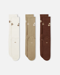 Nike Sportswear Everyday Essential Crew Socks (3 Pairs) Multi