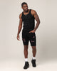 Saint Morta Paisley Summum Shorts Black/Red