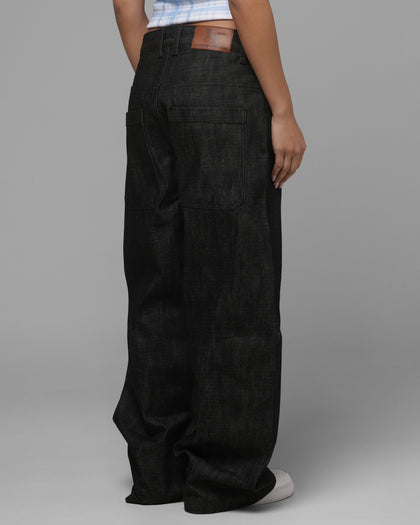 Loiter Star Born Selvedge Denim Jeans Black