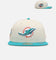 New Era Miami Dolphins 'Chrome OTC' 59FIFTY Fitted Chrome/OTC