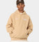 Carré Star Sign Oversized Hoodie Dark Tan