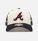 New Era Atlanta Braves 'Fourth Of July' 9FORTY A-Frame Snapback Chrome/Navy