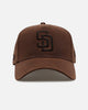 New Era San Diego Padres 'Waxed Canvas QS' 59FORTY A-Frame Fitted Brown