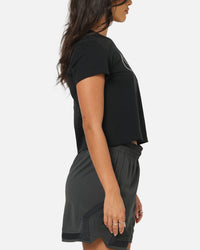 Nike Women's Sportswear Club Graphic T-Shirt Black/White