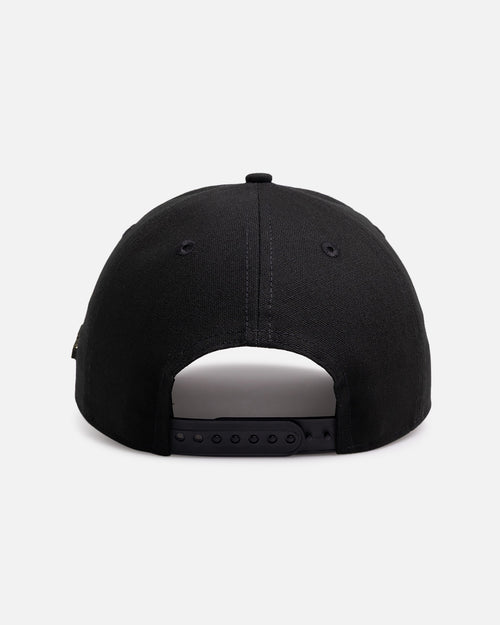 New Era New York Yankees 'Canvas Chainstitch Project X' 9FORTY A-Frame Snapback Black/Gold
