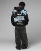 Loiter X WWE Stone Cold Beef Vintage Zip Hoodie Black