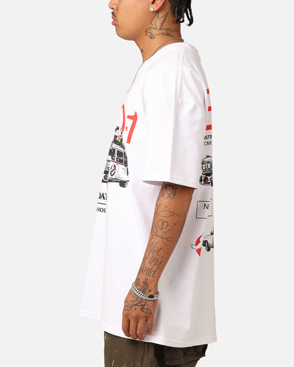 73Studio X Ghostbusters Ecto-1 Heavyweight T-Shirt White