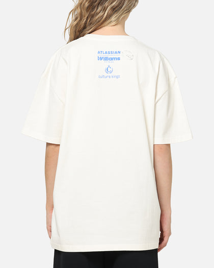 Culture Kings X Atlassian Williams F1 Team Team T-Shirt Off White