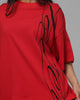 Loiter Script T-Shirt Red