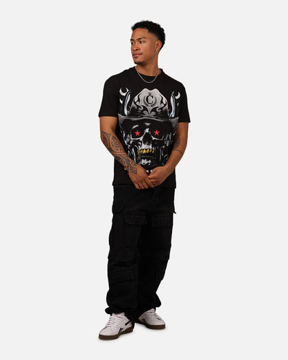 Summer Smash Cowboy Vintage T-Shirt Washed Black