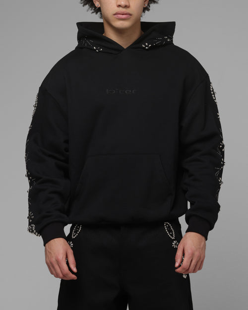 Loiter Rosewild Hoodie Black