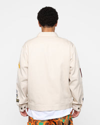 X-Large Records Work Jacket Beige
