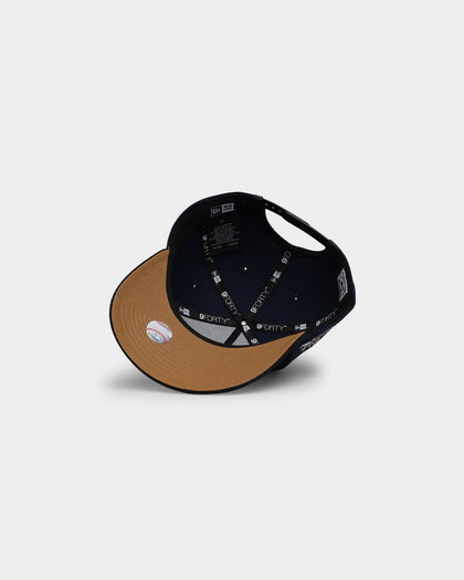 New Era Philadelphia Athletics 'Blue/Black 2 Tone' 9FORTY A-Frame Snapback Dark Blue