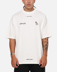 Saint Morta ATHLTC S4 Boxy T-Shirt Off White
