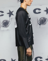 Carre Nebula Long Sleeve T-Shirt Black