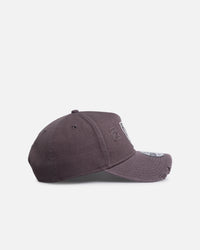 New Era Las Vegas Raiders 'Canvas Graphite Grey' 9FORTY A-Frame Snapback Washed Graphite