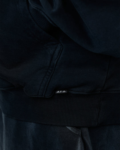 American Thrift Pullover Hoodie Washed Black
