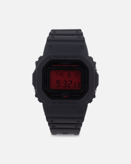G Shock DW5600BBR-1D Watch Black/Red