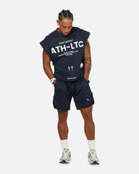 Saint Morta Athletc Taped Basketball Shorts Dark Royal