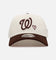 New Era Washington Nationals 'Pink Satin Hearts Walnut' 9FORTY A-Frame Snapback Chrome/Walnut