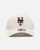 New Era New York Mets 'Too Clean 2.0' 9FORTY A-Frame Snapback Chrome/Maroon
