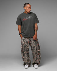 Loiter Devotion T-Shirt Black Wash