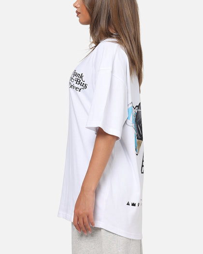 73Studio X Fortnite Thankyou Bus Driver T-Shirt White