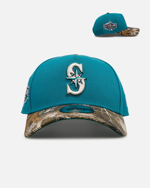 New Era Seattle Mariners 'Realtree Visor' 9FORTY A-Frame Snapback Official Team Color