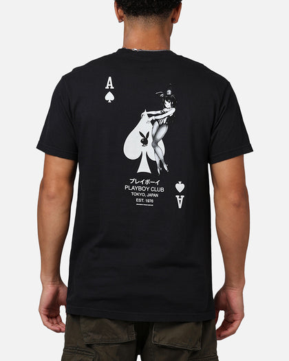 Playboy Ace Of Spades T-Shirt Black/White