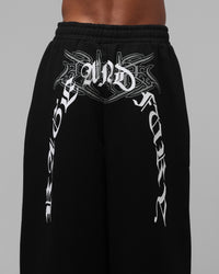 Loiter Team Wipe Sweat Pants Black