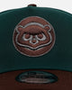 New Era Chicago Cubs 'Rainforest' 9FORTY A-Frame Snapback Green/Brown