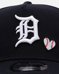 New Era Detroit Tigers 'Baseball Hearts' 9FORTY A-Frame Snapback Official Team Color