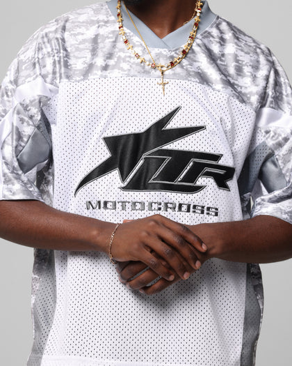 Loiter End Zone Jersey Snow Camo