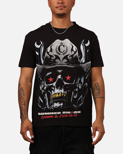 Summer Smash Cowboy Vintage T-Shirt Washed Black