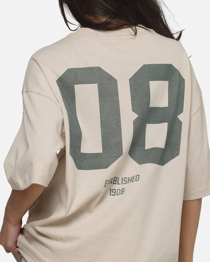 Mitchell & Ness Wallabies Cropped T-Shirt Ivory