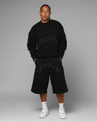 Loiter Destruct Crewneck Black