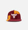 New Era Chicago Bulls 'Maroon Patchwork Corduroy' 59FIFTY Fitted Maroon/Yellow