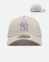 New Era New York Yankees 'Pastel 2.0' 9FORTY A-Frame Snapback Stone