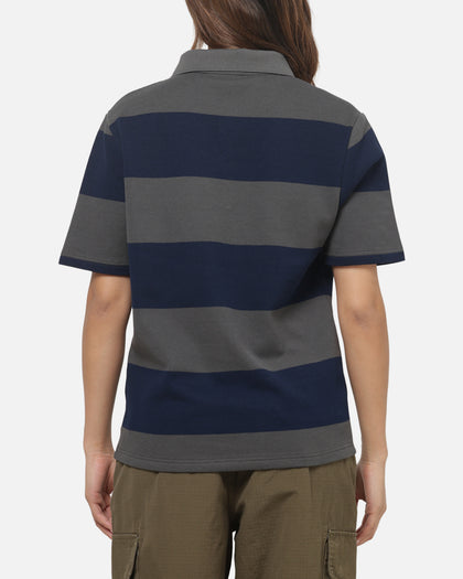 Carre Common Striped Polo Forest/Navy