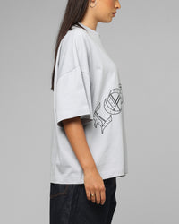 Loiter Destruct T-Shirt Grey