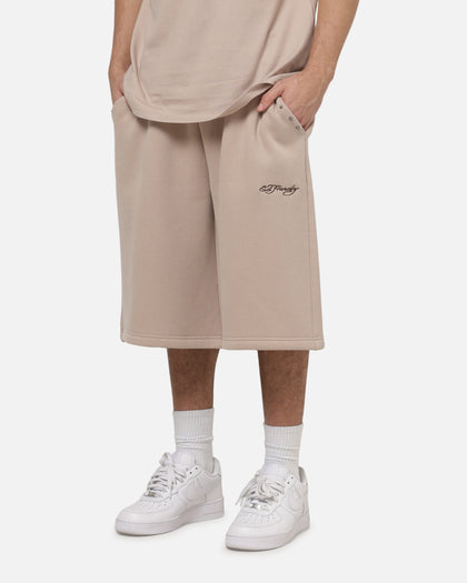 Ed Hardy Vandal Sweat Shorts Mushroom
