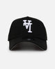 New Era Los Angeles Dodgers 'Upside Down LA Logo' 9FORTY A-Frame Snapback Black