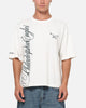 Mitchell & Ness Philadelphia Eagles Star Script Boxy T-Shirt Vintage White