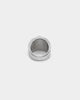 Dead Studios Men's Tri Stone Ring Stainless Steel/Black