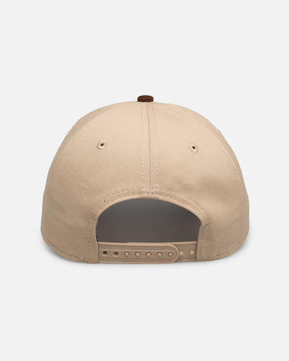 New Era Chicago White Sox 'Oat Brown Suede' 9FORTY A-Frame Snapback Brown