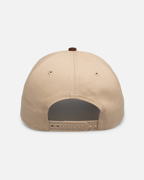 New Era Chicago White Sox 'Oat Brown Suede' 9FORTY A-Frame Snapback Brown