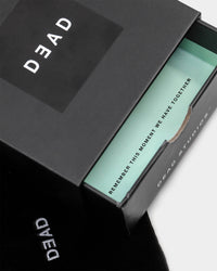 Dead Studios Men's Tri Stone Ring Stainless Steel/Black
