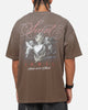 Saint Morta Heavens Kitchen Boxy T-Shirt Washed Brown